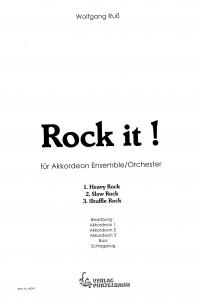 Rock it! - Partitur