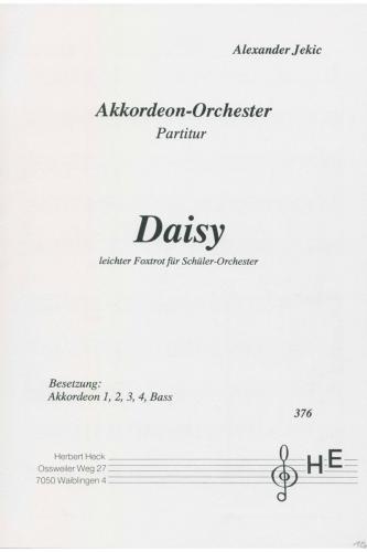 Daisy - Partitur