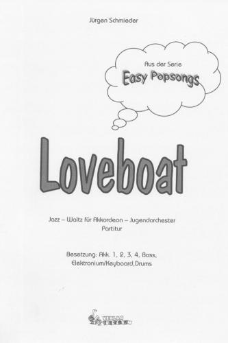 Loveboat - Partitur