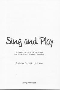 Sing and play - Partitur